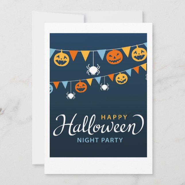 Halloween Invitation (Front)
