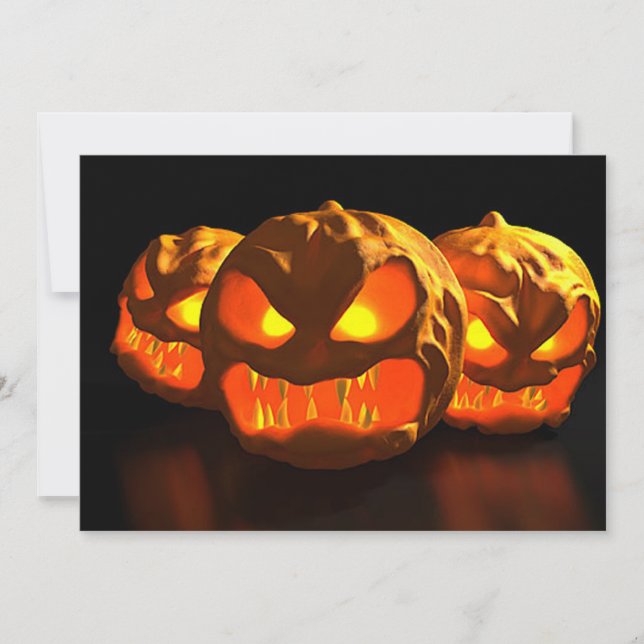 Halloween Invitation (Front)