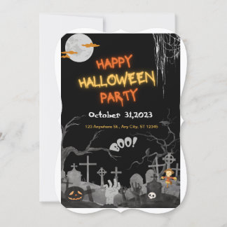 Halloween invitation