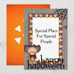 Halloween Invitation Card