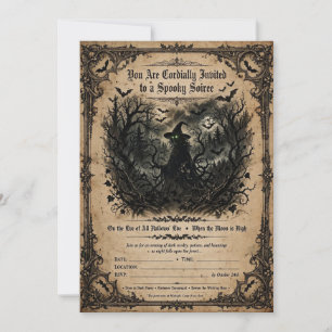 Halloween invitations