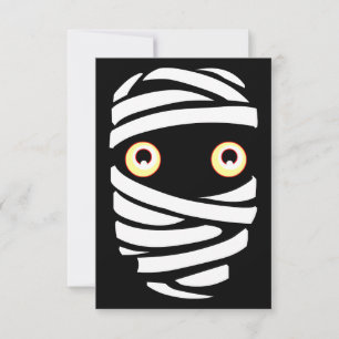 Halloween Invitations Custom Halloween Mummy Cards