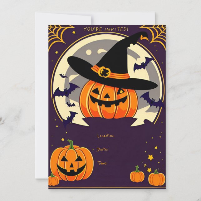 Halloween Invite (Front)