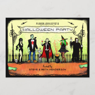 Halloween Invite - Halloween Costume Party