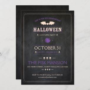 Halloween Invite: Spooktacular - Customisable Invitation