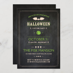 Halloween Invite: Spooktacular - Customisable Invitation