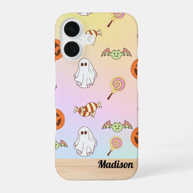 Halloween  iPhone 16 case (Back)