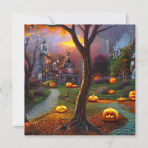Halloween is a holiday celebrated on October 31st  Card