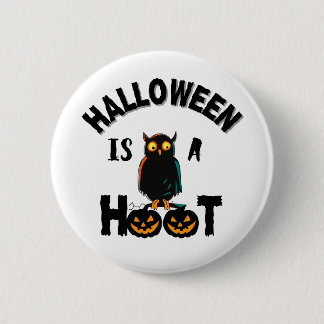 Halloween is a Hoot  season 6 Cm Round Badge