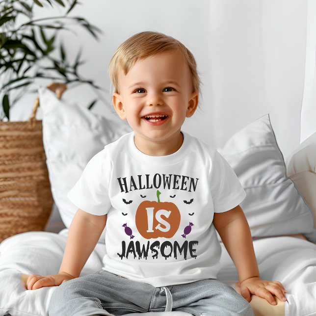 Halloween is awesome  baby T-Shirt (Creator Uploaded)
