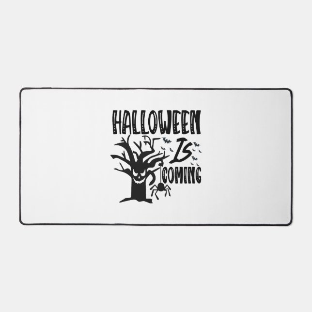Halloween Is Coming     Desk Mat (Front)