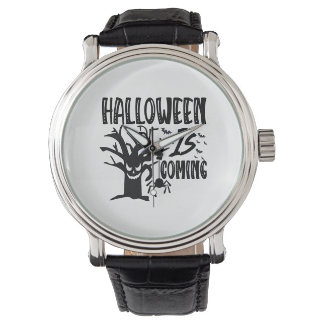 Halloween Is Coming     Watch (Front)