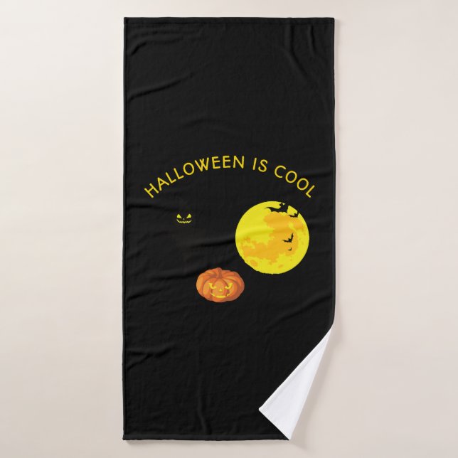 Halloween is cool bath towel (Bath Towel)