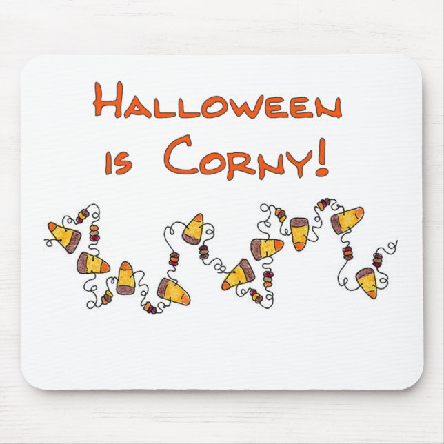 Halloween is Corny Mouse Mat (Front)