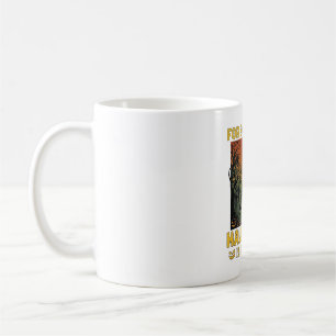 Halloween Is Everyday Graveyard Zombies Bonfire Pu Coffee Mug