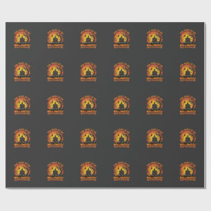 Halloween Is Everyday Haunted House Witch Moon_1 Wrapping Paper