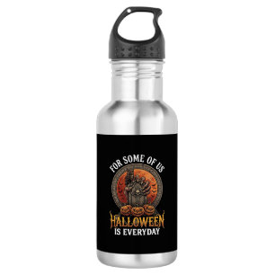 Halloween Is Everyday Monster Hand Tombstone Pumpk 532 Ml Water Bottle