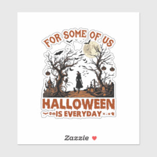 Halloween Is Everyday Witch Silhouette Full Moon G