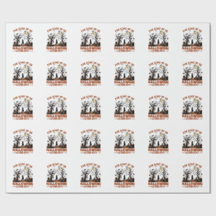 Halloween Is Everyday Witch Silhouette Full Moon G Wrapping Paper