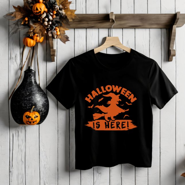 Halloween is Here T-Shirt (Creator Uploaded)