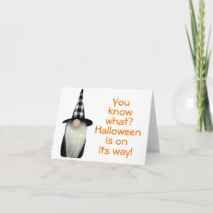HALLOWEEN IS ON IT'S WAY  CARD