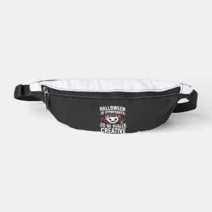 Halloween Is Opportunity Creative Quote Design Bum Bags