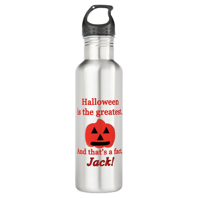 halloween is the greatest 710 ml water bottle (Front)