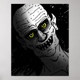 Halloween is the night of the Vampires Poster