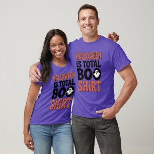 Halloween Is Total Boo Shirt Humour