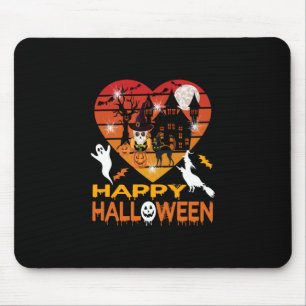 Halloween It Haunted Me Day And Night Mouse Mat