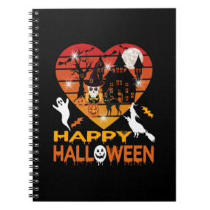 Halloween It Haunted Me Day And Night Notebook
