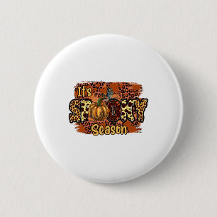 Halloween It Is Spooky Season Birthday 6 Cm Round Badge