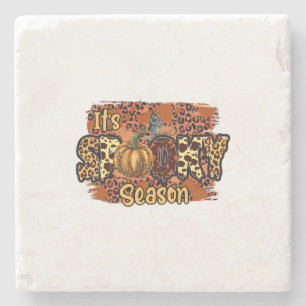 Halloween It Is Spooky Season Birthday Stone Coaster