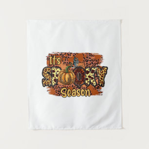 Halloween It Is Spooky Season Birthday Tapestry