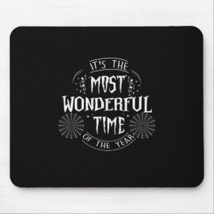 Halloween It Is The Most Wonderful Time Birthday Mouse Mat