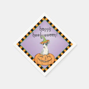 Halloween Italian Greyhound Napkins