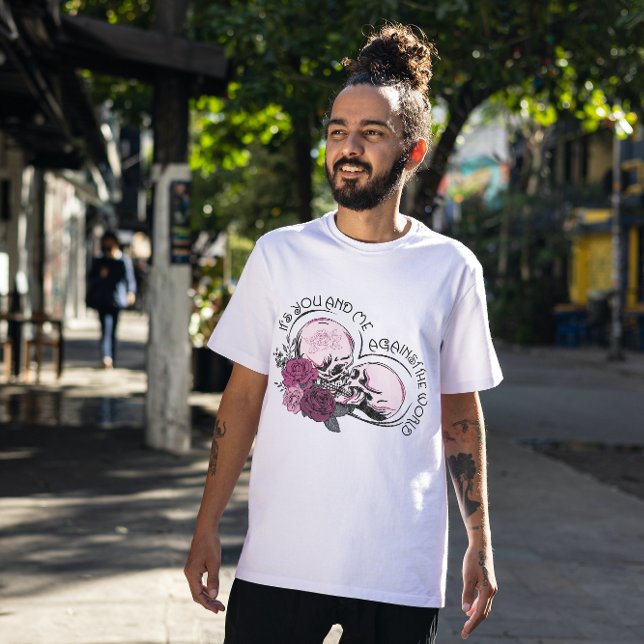 HALLOWEEN IY'S YOU AND ME AGAINST THE WORLD LOVERS T-Shirt (Creator Uploaded)