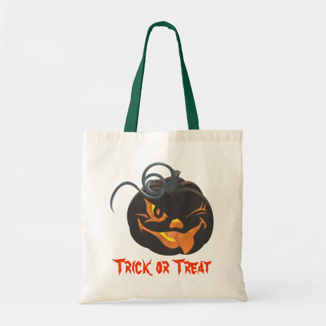Halloween Jack o lantern Bag (Front)