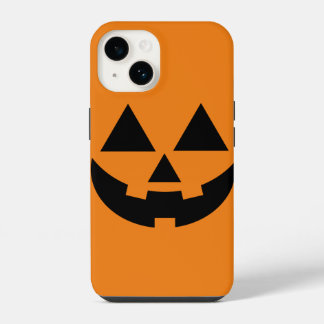 Halloween Jack-o'-lantern Face iPhone Case