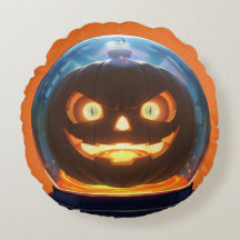 Halloween Jack-o-Lantern Globe