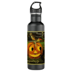 Halloween Jack-o-Lantern Harvest Night by Kids   710 Ml Water Bottle