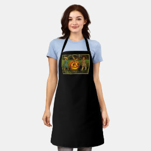 Halloween Jack-o-Lantern Harvest Night by Kids   Apron