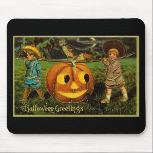 Halloween Jack-o-Lantern Harvest Night by Kids Mouse Mat