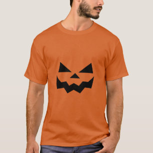 Halloween Jack-o-lantern pumpkin face  T-Shirt