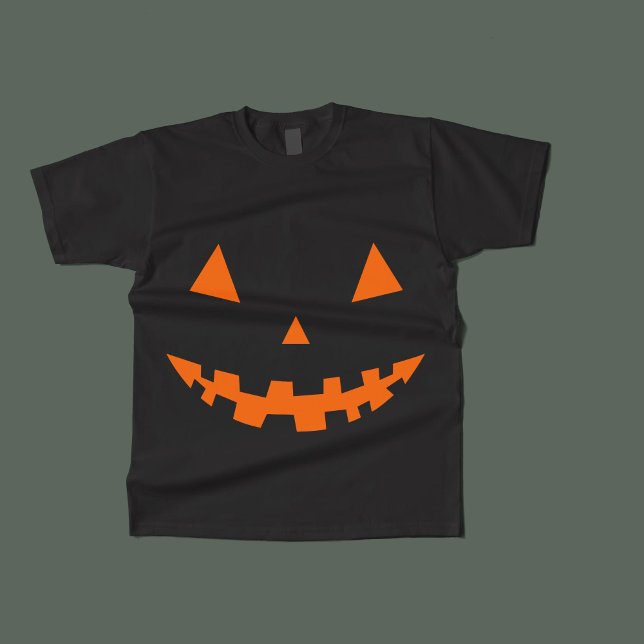 Halloween Jack O Lantern Silhouette Kid T-Shirt (Halloween Jack O Lantern Silhouette Kid T-Shirt)