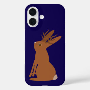 Halloween Jackalope Trick or Treat iPhone 16 Case