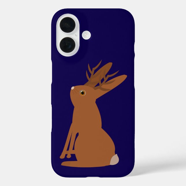 Halloween Jackalope Trick or Treat Case-Mate iPhone Case (Back)