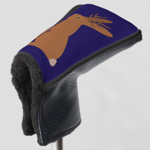 Halloween Jackalope Trick or Treat Golf Head Cover
