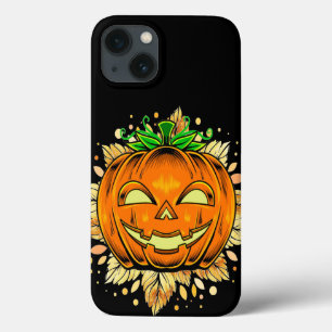 Halloween Jackolantern Spooky Pumpkin iPhone 13 Case