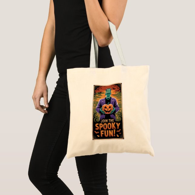 Halloween - Join the spooky Fun Tote Bag (Front (Product))
